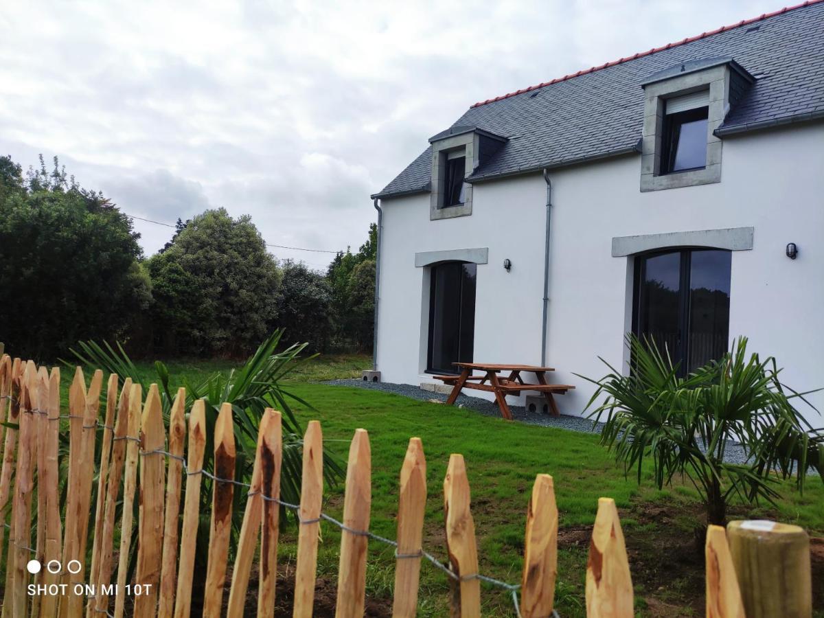 Maison Neuve 4 Ou 5 Personnes Kerguen Plobannalec Extérieur photo